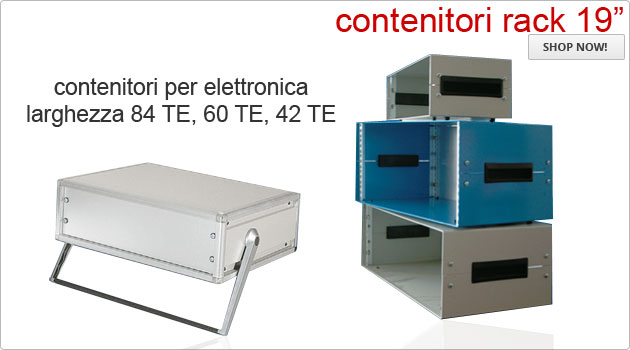 contenitori rack da scrivania, cabinet 19"